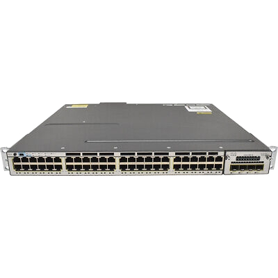 Cisco Catalyst WS-C3750X-48TS-S Ethernet Switch - 48 Porte - 48 x 10/100/1000 Base-T - 4 Slot SFP (Modulo Integrato) - Routing Livello 3 (L3) StackWise Plus Non-POE