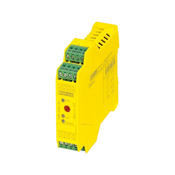 Phoenix Contact PSR-ESD-30 - Modulo Relè di Sicurezza PNOZ - Arresto di Emergenza e Porta di Protezione